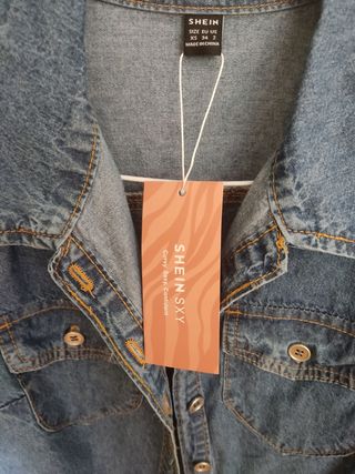 Sobre camisa mujer vaquera