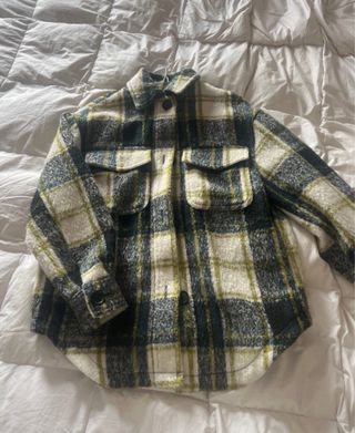 Chaqueta lana bershka 