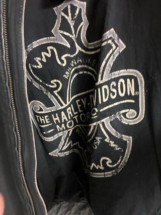 Chaqueta de piel Harley Davidson