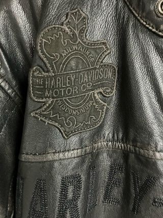Chaqueta de piel Harley Davidson