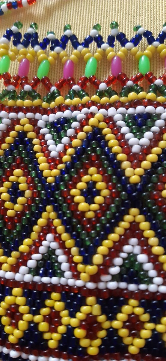 Collar cristal artesanal etnico