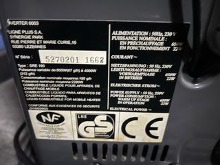 Estufa laser parafina inverter