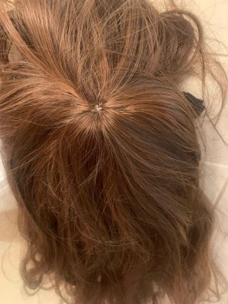 Peluca efecto pelo natural