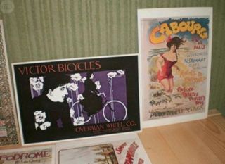 LOTE 8 POSTALES DE CARTELES DE PELICULAS DE ÉPOCA