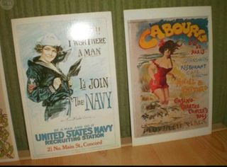 LOTE 8 POSTALES DE CARTELES DE PELICULAS DE ÉPOCA