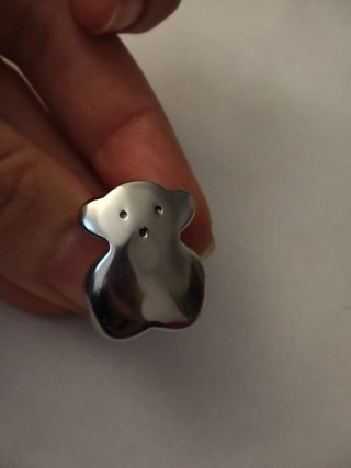 Anillo Tous oso acero