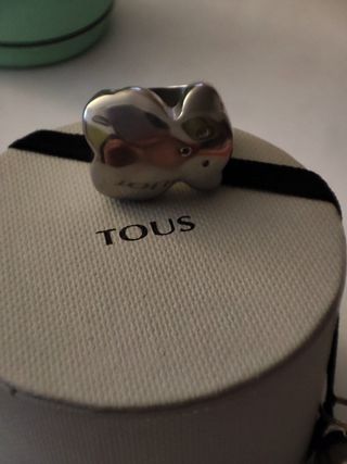 Anillo Tous oso acero