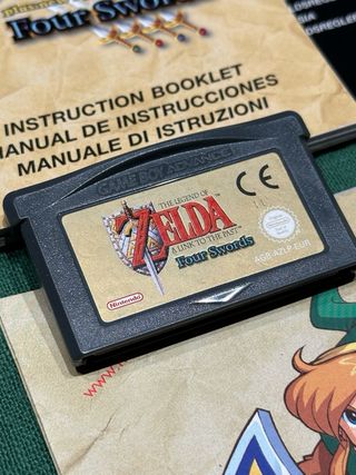 The Legend of Zelda Four Swords GBA  Manual
