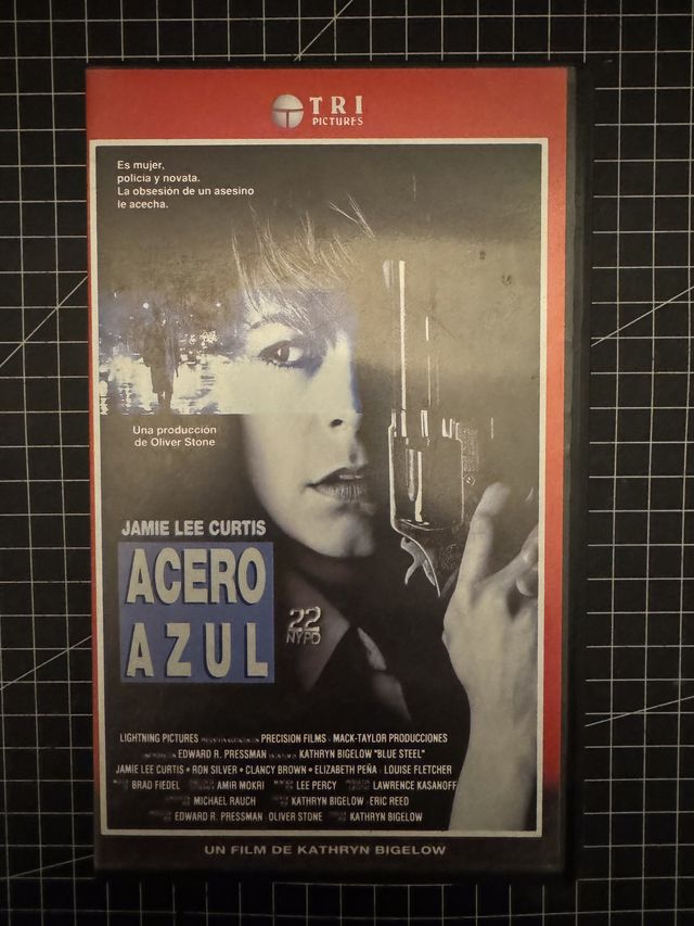 Acero Azul Pelicula VHS original 1990