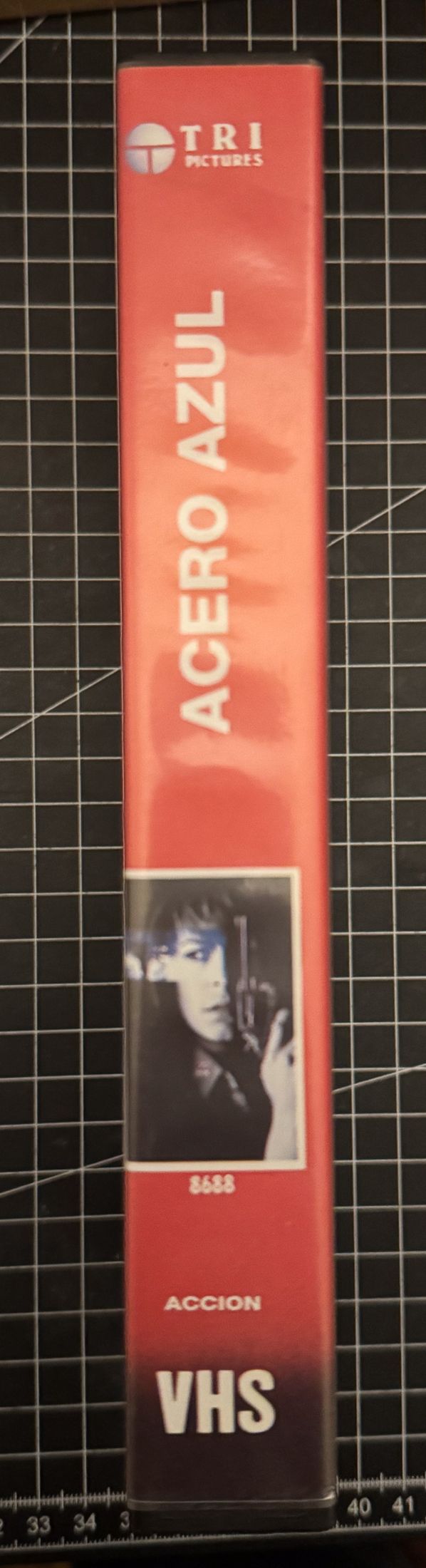 Acero Azul Pelicula VHS original 1990