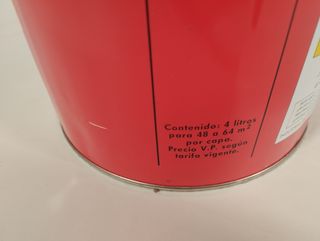 Pintura esmalte en liquidación color rosa 