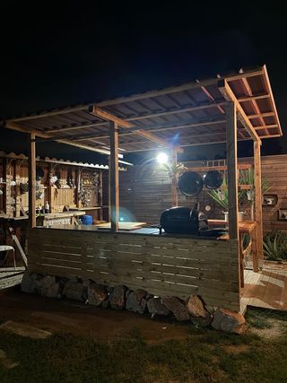 parcela preparada para evento