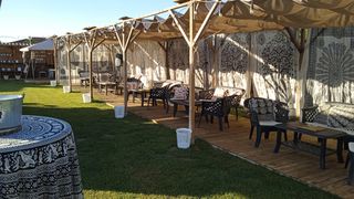 parcela preparada para evento