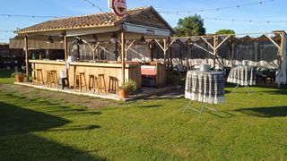 parcela preparada para evento