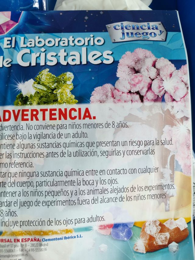 Laboratorio de cristales