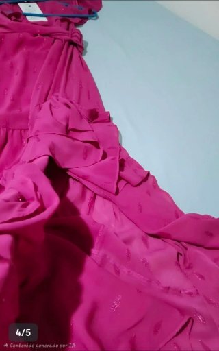 Vestido fiesta talla 36, con etiqueta
