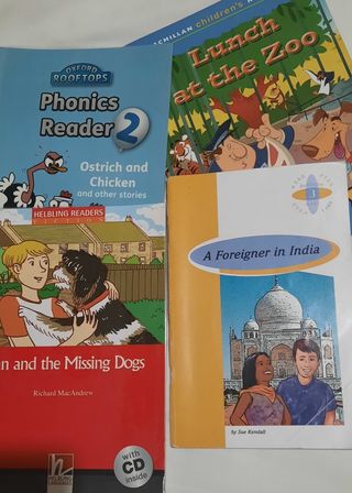 Libros de lectura en inglés de Eso y Primaria