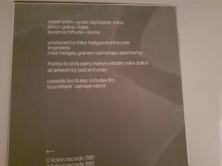 The Cure "Faith". LP.