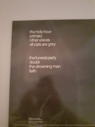 The Cure "Faith". LP.