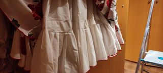 Traje y mantoncillo de flamenca