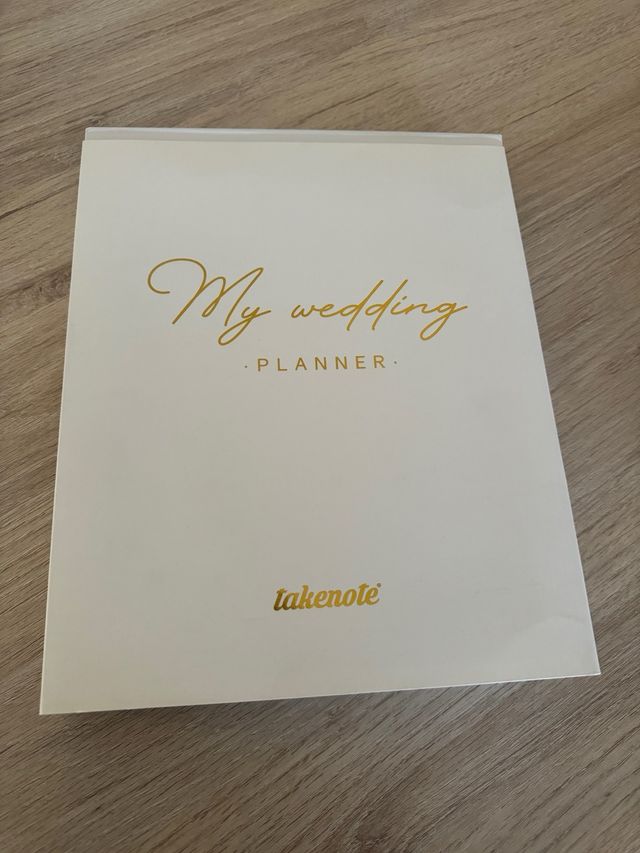 Agenda wedding planer