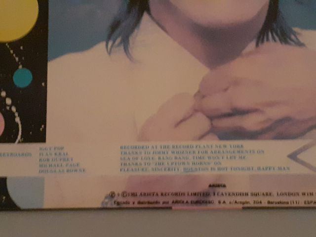 Iggy Pop "Party". LP