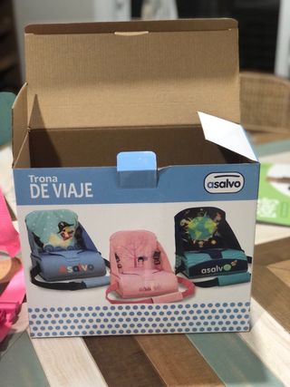 Trona bebe niña plegable ideal pars ir de viaje