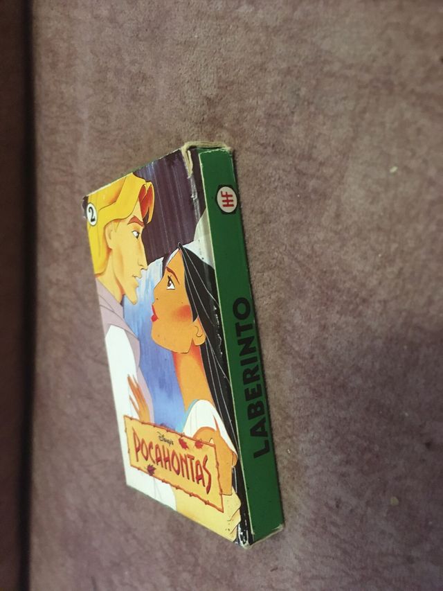 LOTE BARAJAS DE CARTAS POCAHONTAS 1995