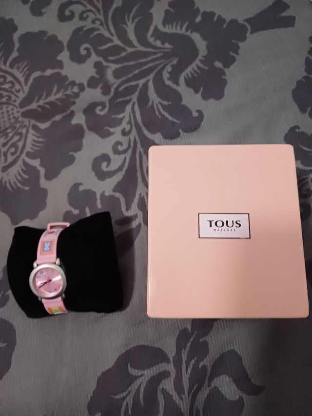 Relogio Tous niña caja y bolso
