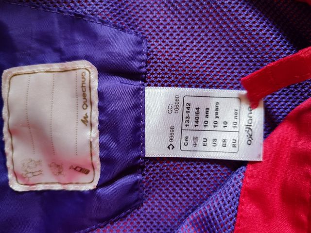 Chubasquero 10 años