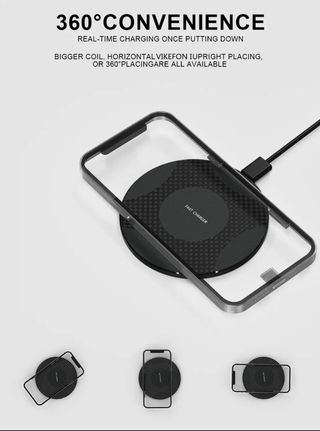Cargador inalámbrico universal