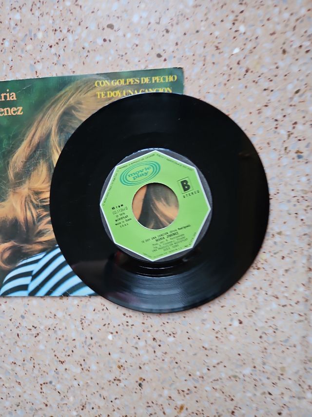 Single vinilo María Jiménez