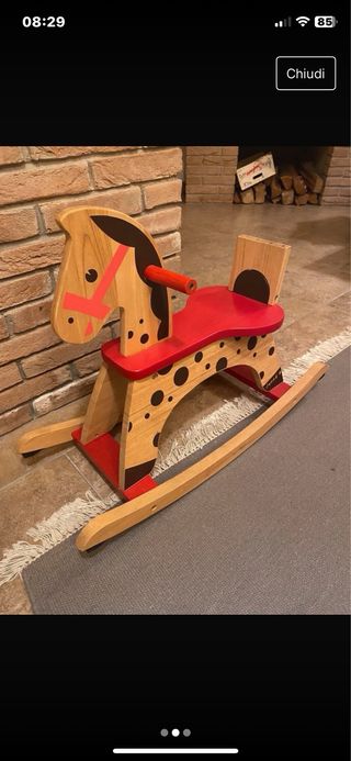 Cavalluccio in legno Janod