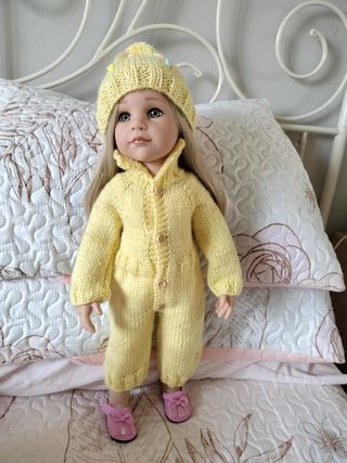 Set artigianale per bambola Gotz, Mariquita Pérez, American Girl o simile