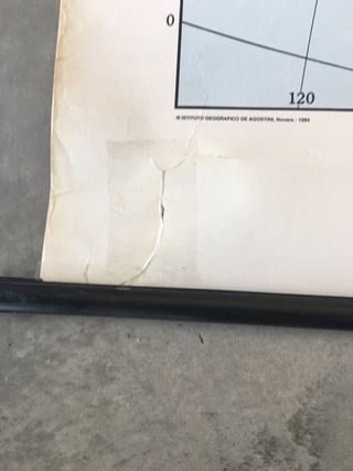 Grande mappa USA vintage