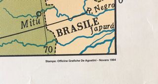 Grande mappa USA vintage