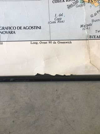 Grande mappa USA vintage