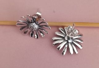 🌼 Pendientes Flor Margarita