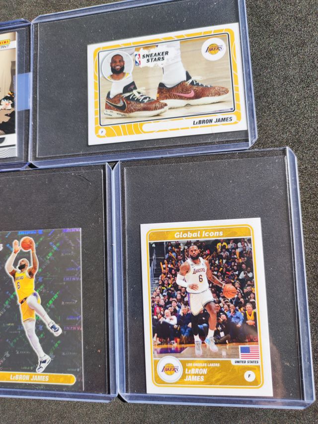 Pack of 5 stickers Lebron James Record Los Angeles