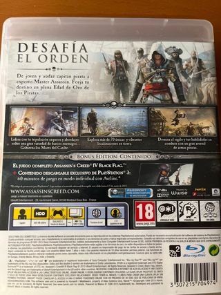 Assassins creed black flag ps3