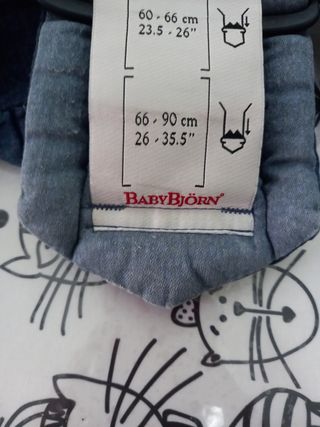 Mochila portabebes babybjorn 
