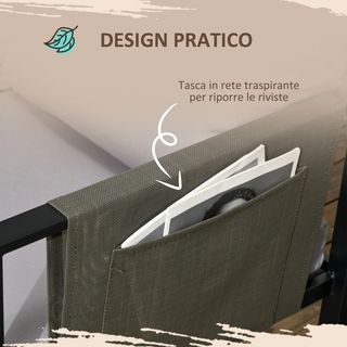 Set da Giardino 4 Pezzi con 2 Divanetti, Poltrona