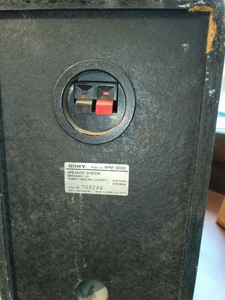 Pareja de altavoc SONY de segunda mano por 25 EUR en Arrigorriaga en