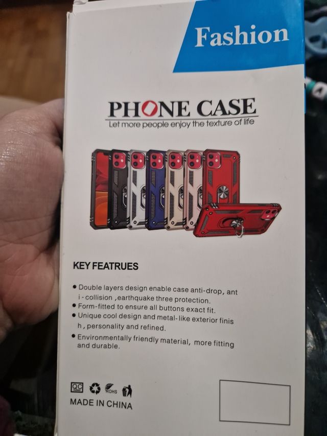 Funda Redm note10 pro +2 protectores