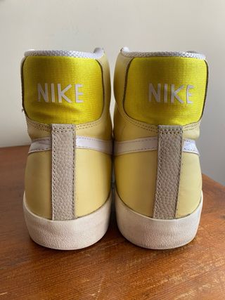 Zapatillas Nike Blazer Mid amarillas