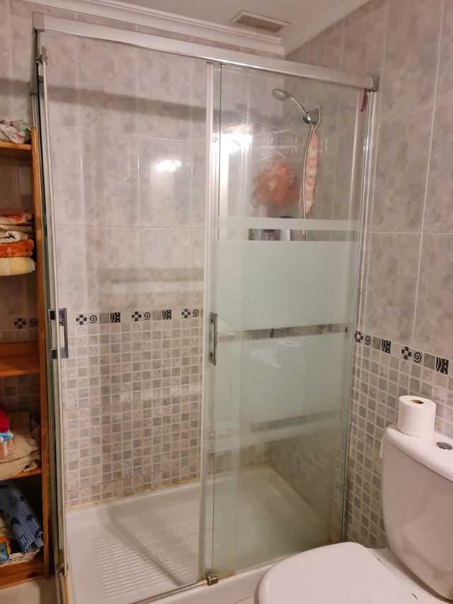 Mampara cristal ducha rectangular