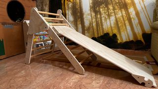 Montessori NUEVO triángulo/pikler/arco/rampa niños