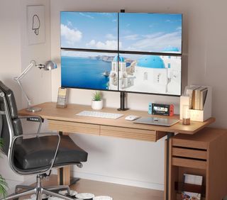 Soporte para 4 monitores
