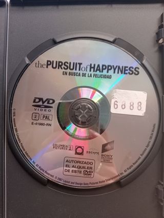 En busca de la felicidad película en DVD