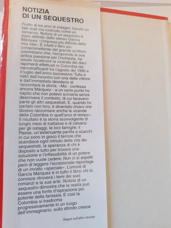 Notizia di un sequestro